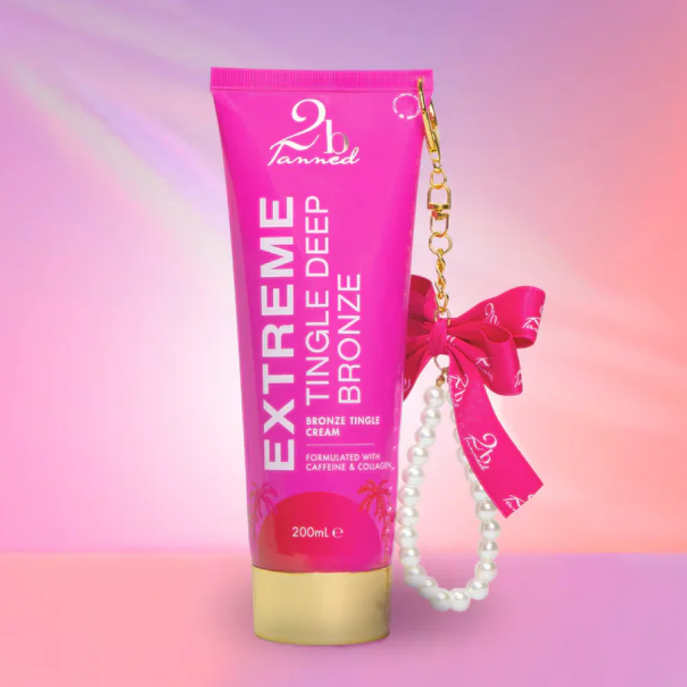2BTanned Extreme Tingle Deep Bronze Tanning Accelerator Cream 200ml - Image 2