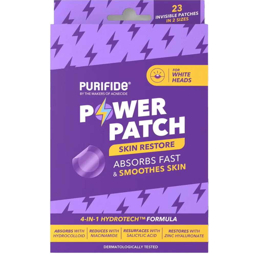 Acnecide + Purifide Power Patch Skin Restore Hydrocolloid Pimple Patches x23