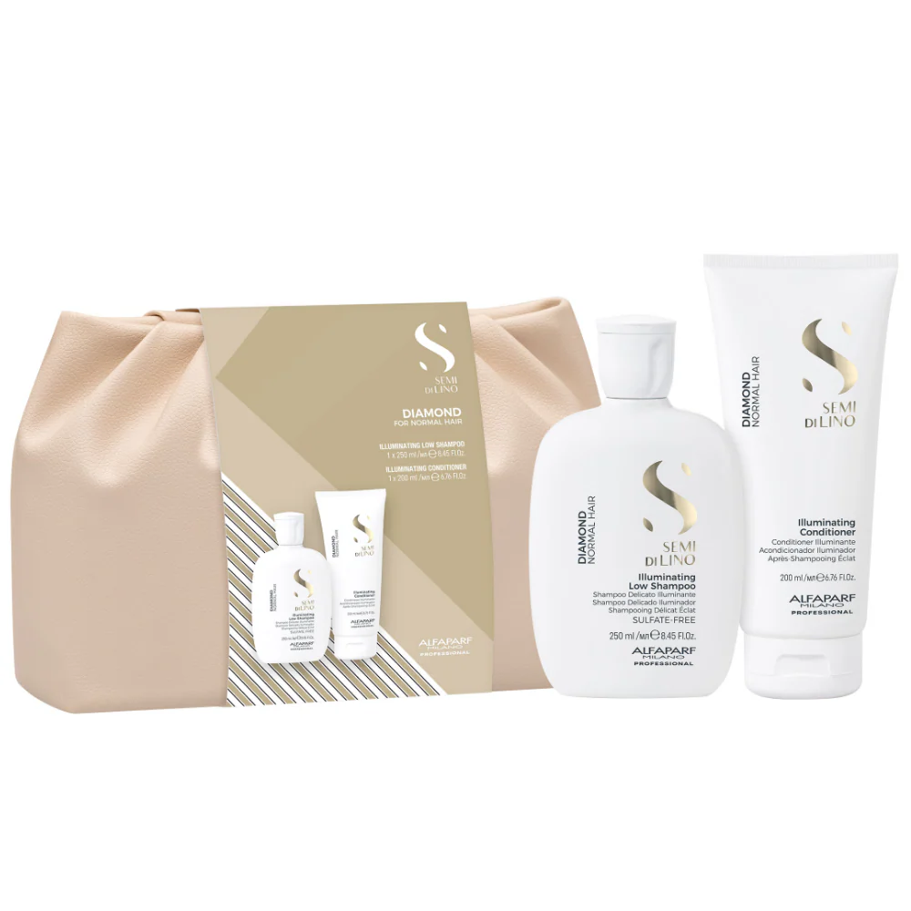 Alfaparf Milano Semi Di Lino Diamond Illuminating Duo Kit