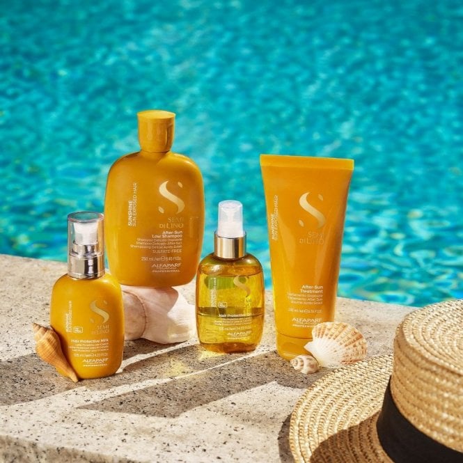 Alfaparf Milano Semi Di Lino Sunshine After Sun Low Shampoo 250ml & Treatment 200ml Twin - Image 5