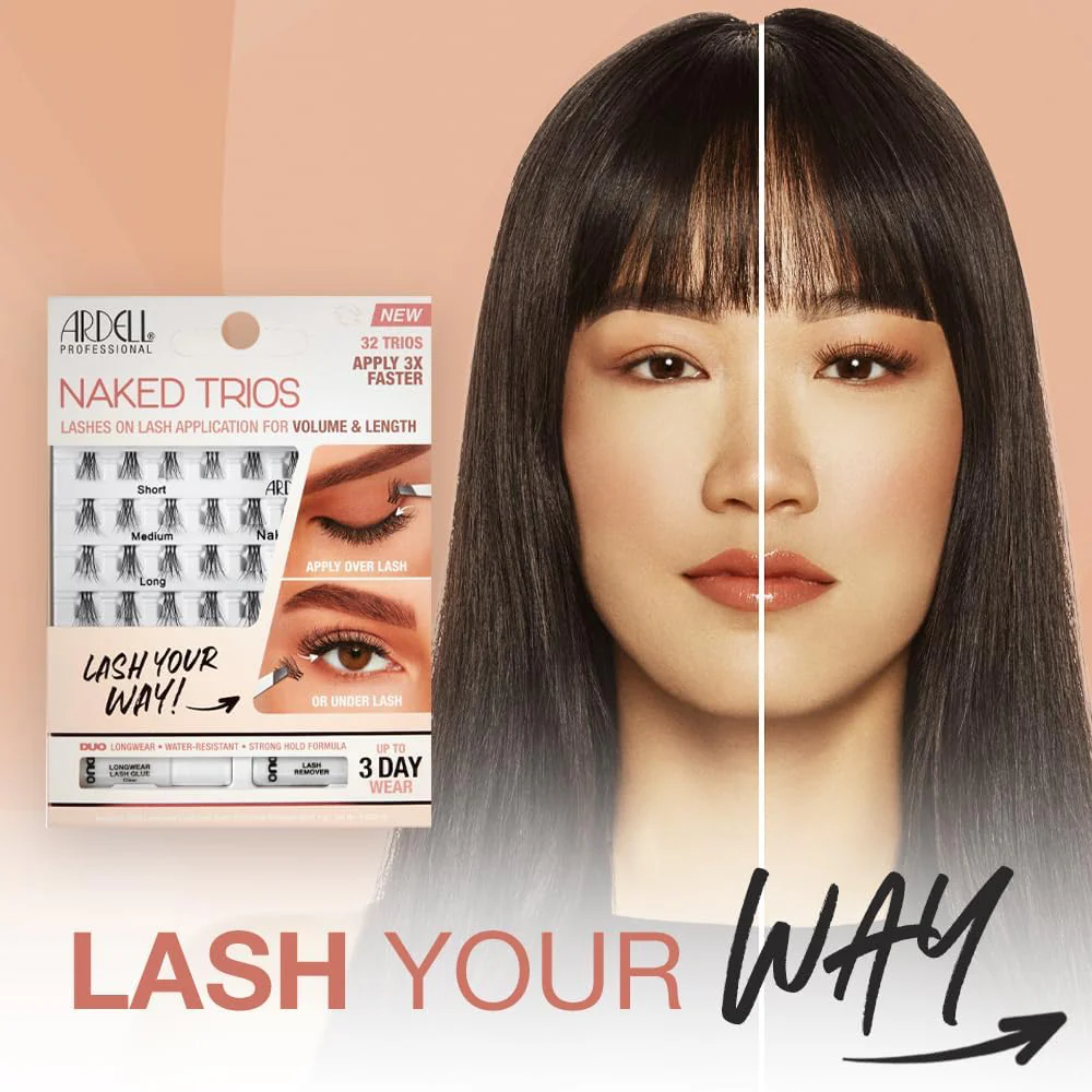 Ardell Naked Extensions Trios Black Kit - Image 3