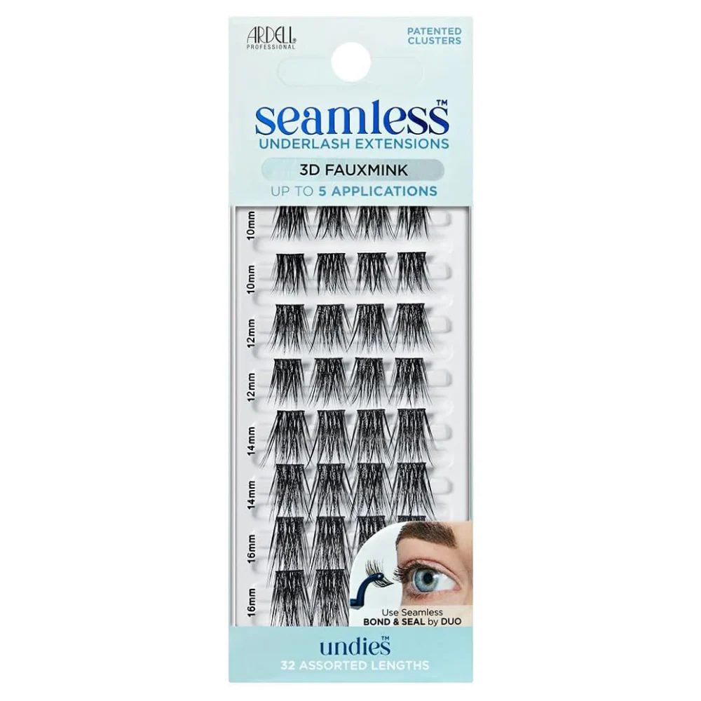 Ardell Seamless Underlash Extensions 3D Faux Mink Lashes Refill Black
