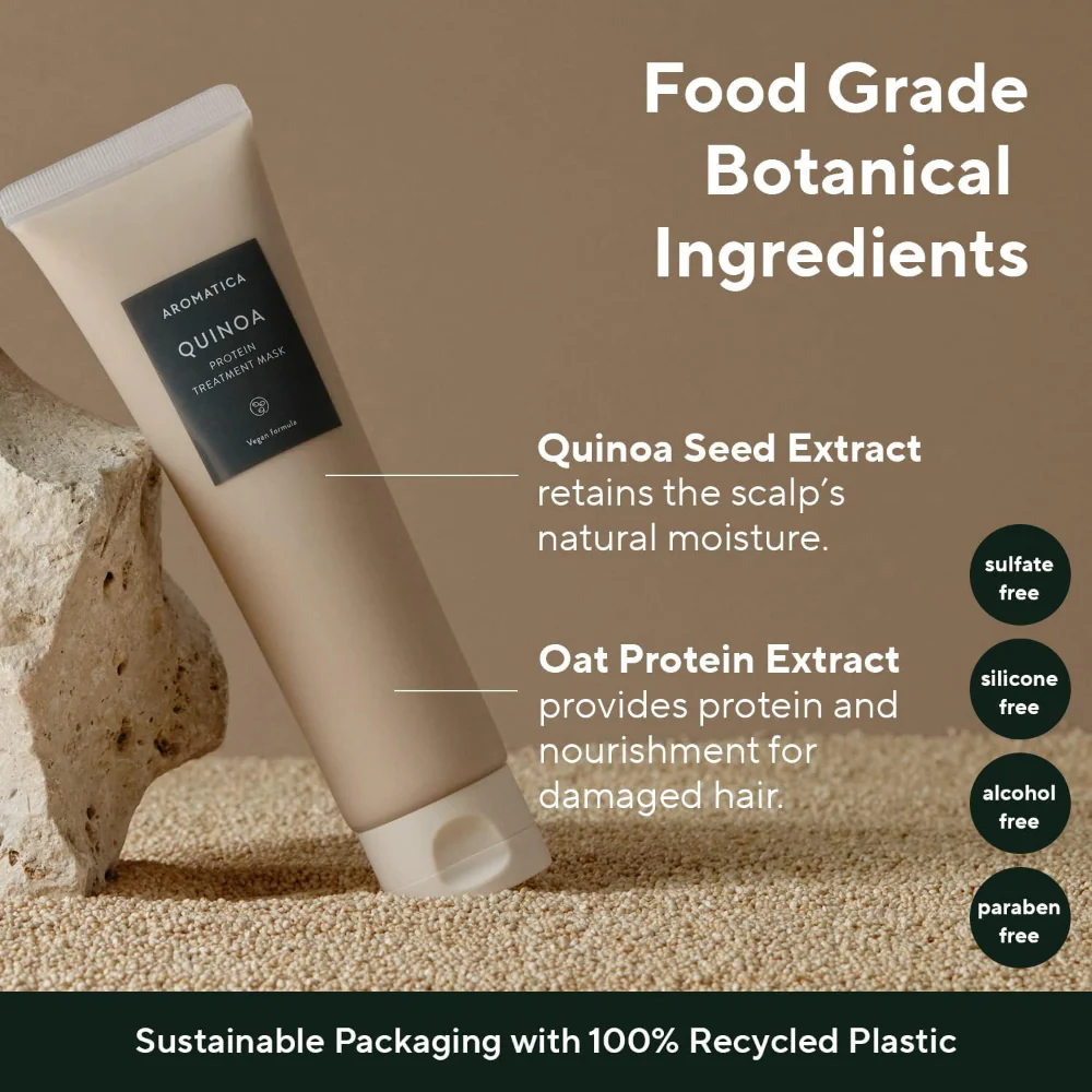 Aromatica Quinoa Protein Treatment Mask 160ml - Image 3