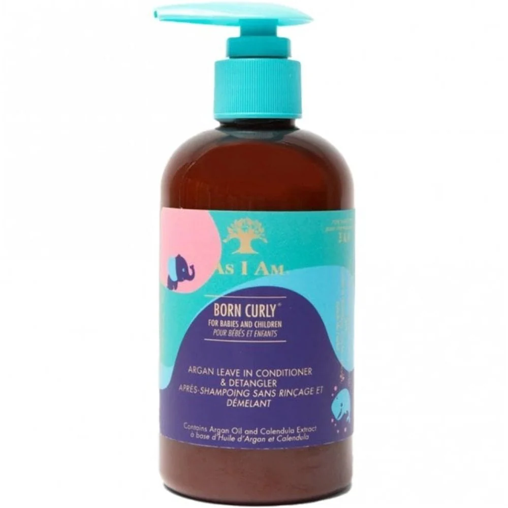 As I Am Born Curly Aloe Shampoo & Conditioner for Babies & Children Twin 2 x 240ml - Image 3