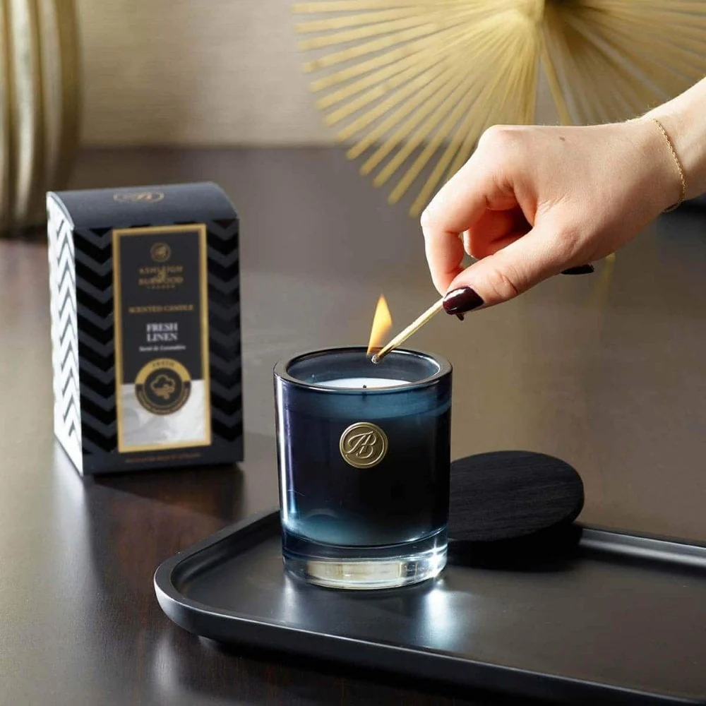 Ashleigh & Burwood Fresh Linen Signature Scented Jar Candle - Image 3