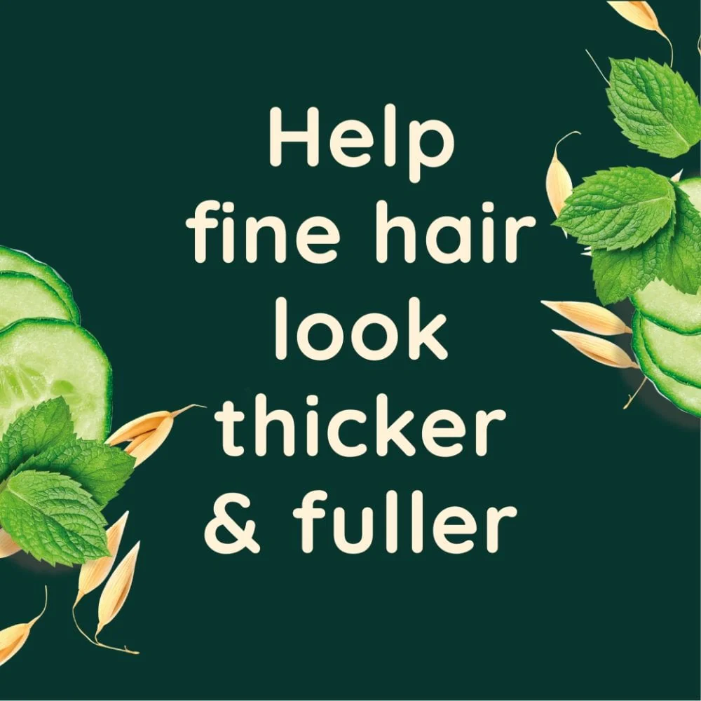 Aveeno Volumising+ Fresh Greens Blend Shampoo 300ml - Image 3