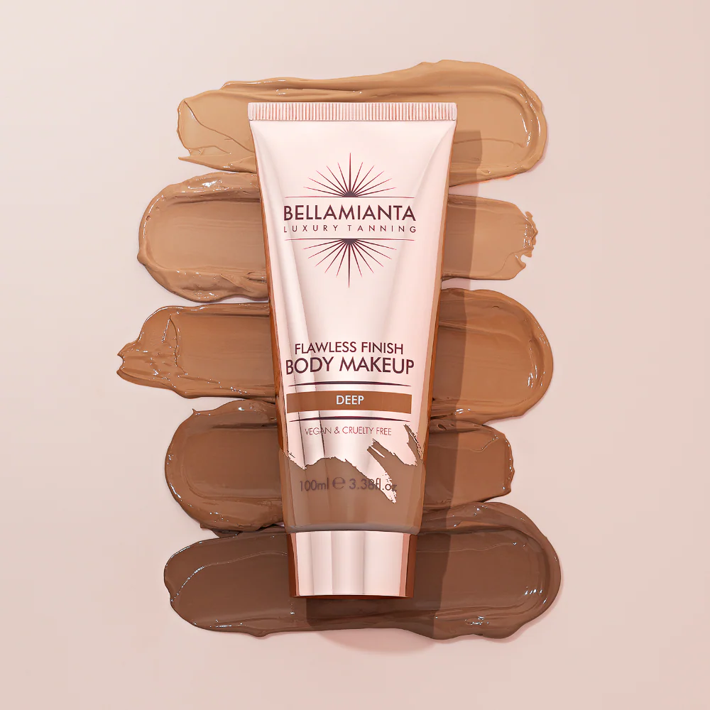 Bellamianta Flawless Finish Body Makeup Deep 100ml - Image 3