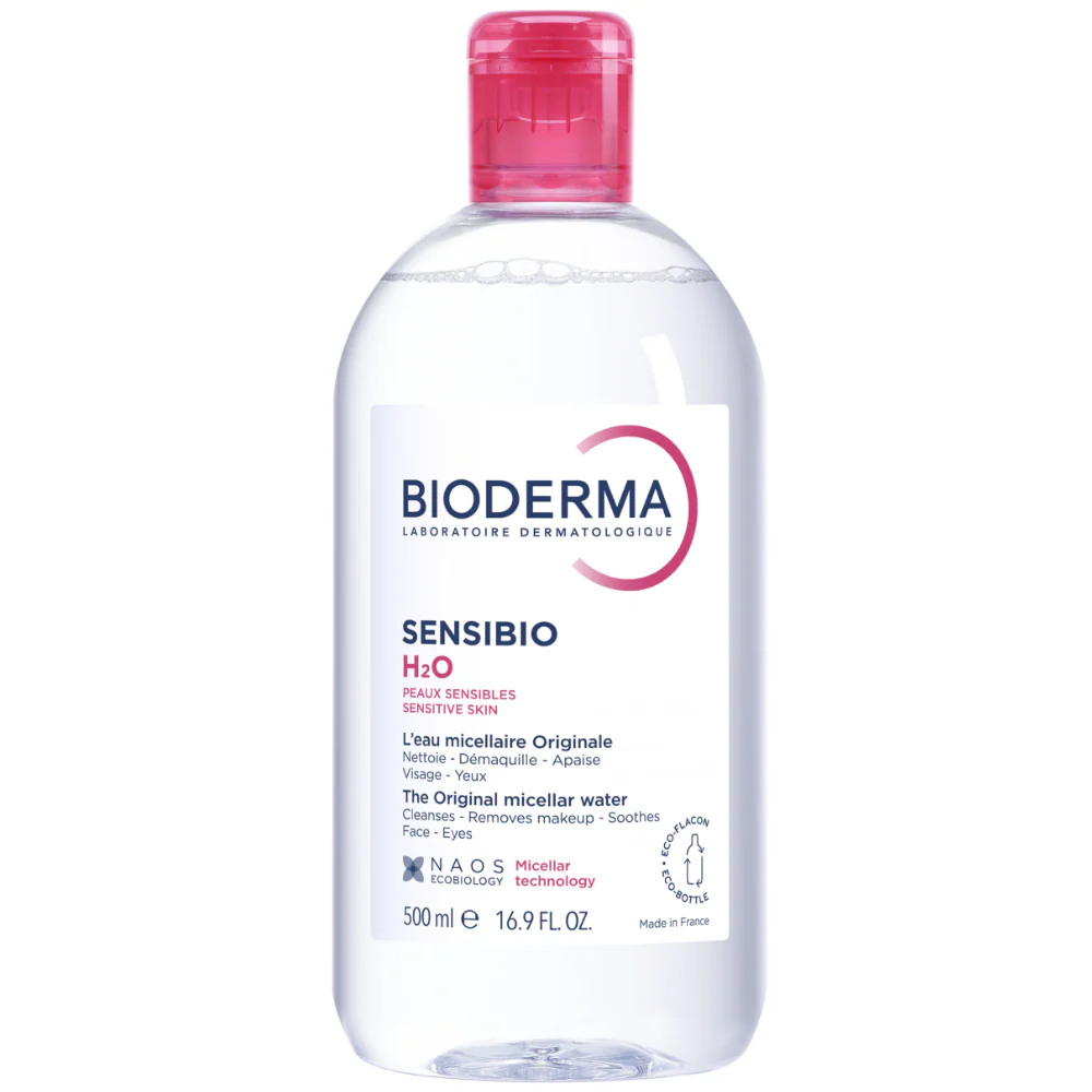 Bioderma Sensibio H2O Micellar Water Makeup Removing Cleanser 500ml