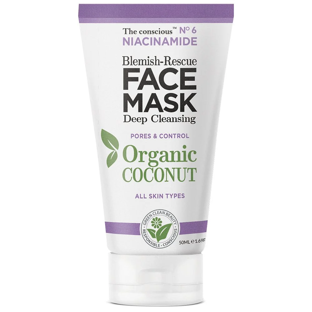 Biovene The Conscious No. 6 Niacinamide Blemish-Rescue Deep Cleansing Face Mask 50ml