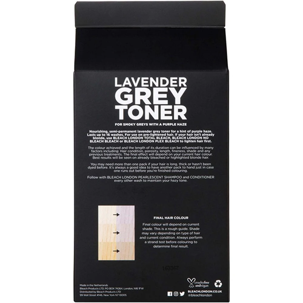 Bleach London Lavender Grey Toner Kit - Image 2