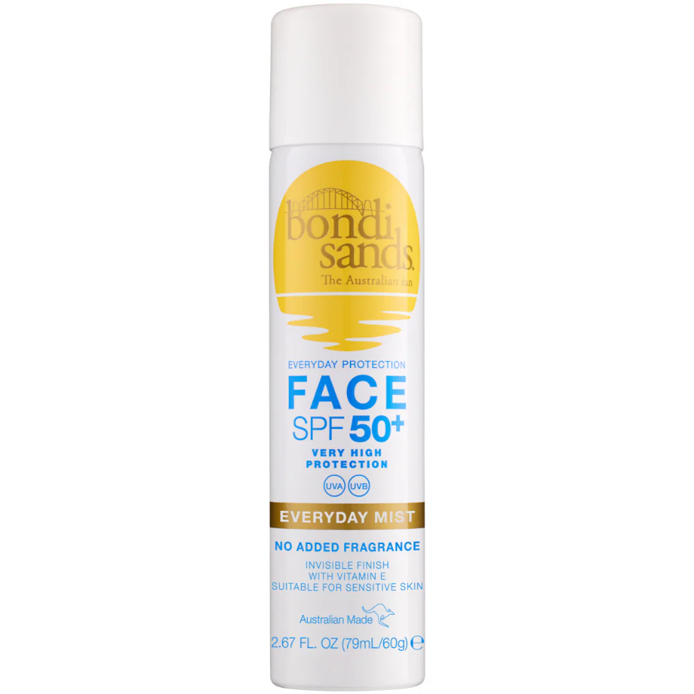 Bondi Sands Everyday Sunscreen Mist Fragrance-Free SPF50+ 160g