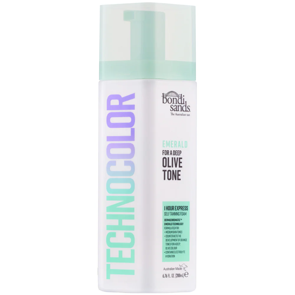 Bondi Sands Technocolour Emerald 1 Hour Express Self Tanning Foam 200ml