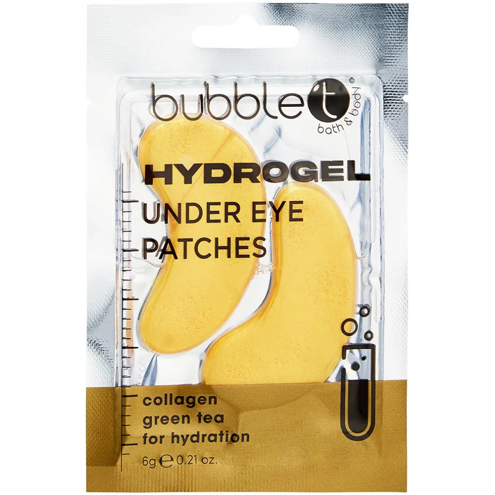 Bubble T Cosmetics Collagen & Green Tea Hydrogel Under Eye Patches 1 Pair