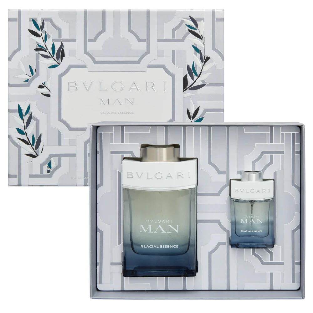 Bvlgari Man Glacial Essence Eau De Parfum Gift Set 100ml - Image 4