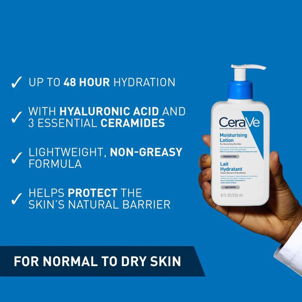 CeraVe Moisturising Lotion Pump 473ml - Image 2