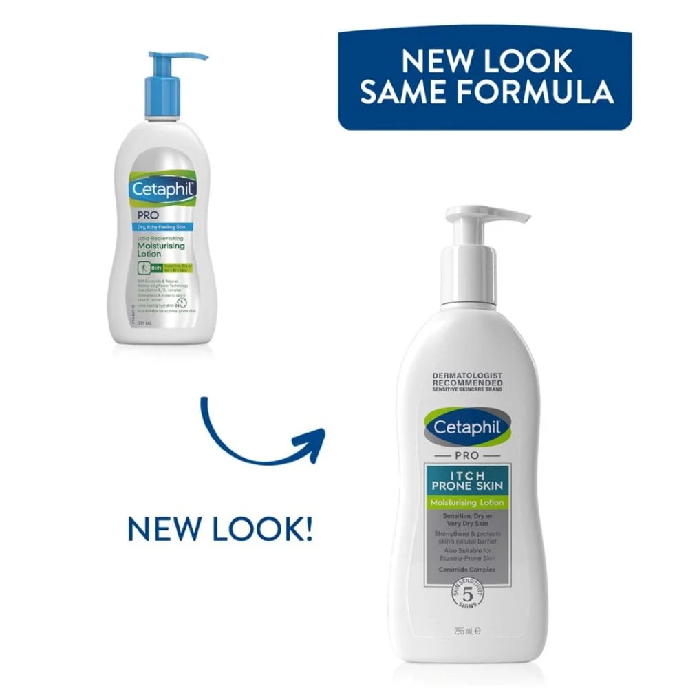 Cetaphil PRO Dry Itchy Sensitive Skin Lipid Replenishing Moisturising Body Lotion 295ml - Image 2
