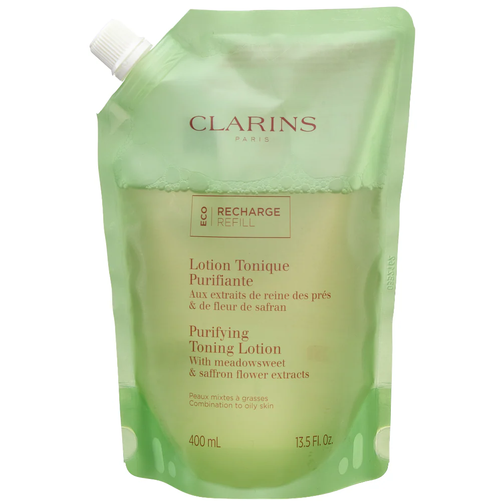Clarins Purifying Toning Lotion Refill Pouch 400ml