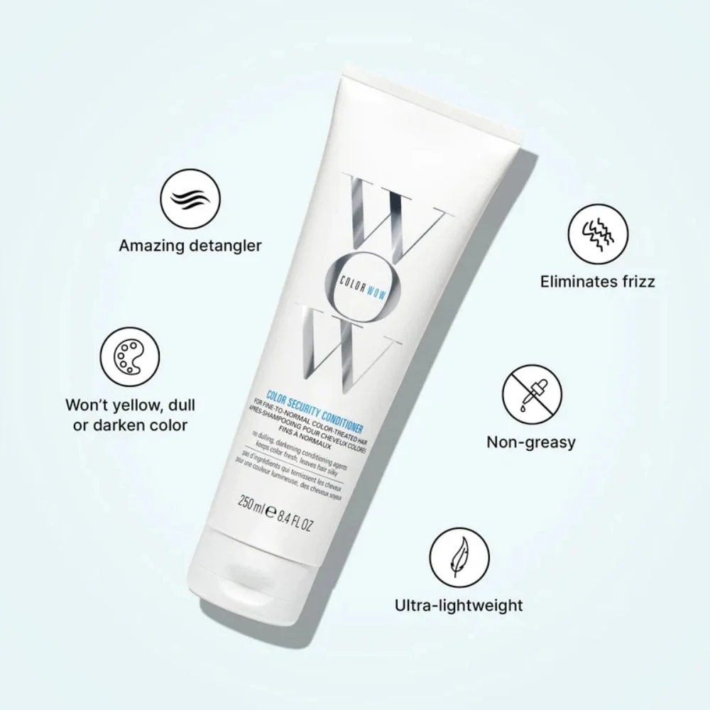 Color Wow Color Security Conditioner for Fine to Normal Colour-Treated Hair 250ml - Image 3