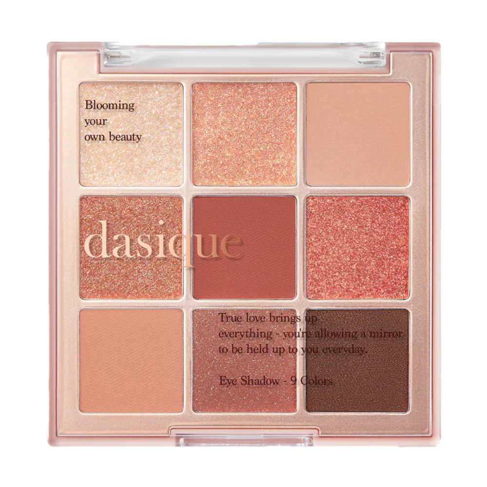 Dasique 9 Colour Eyeshadow Palette #02 Rose Petal - Image 2