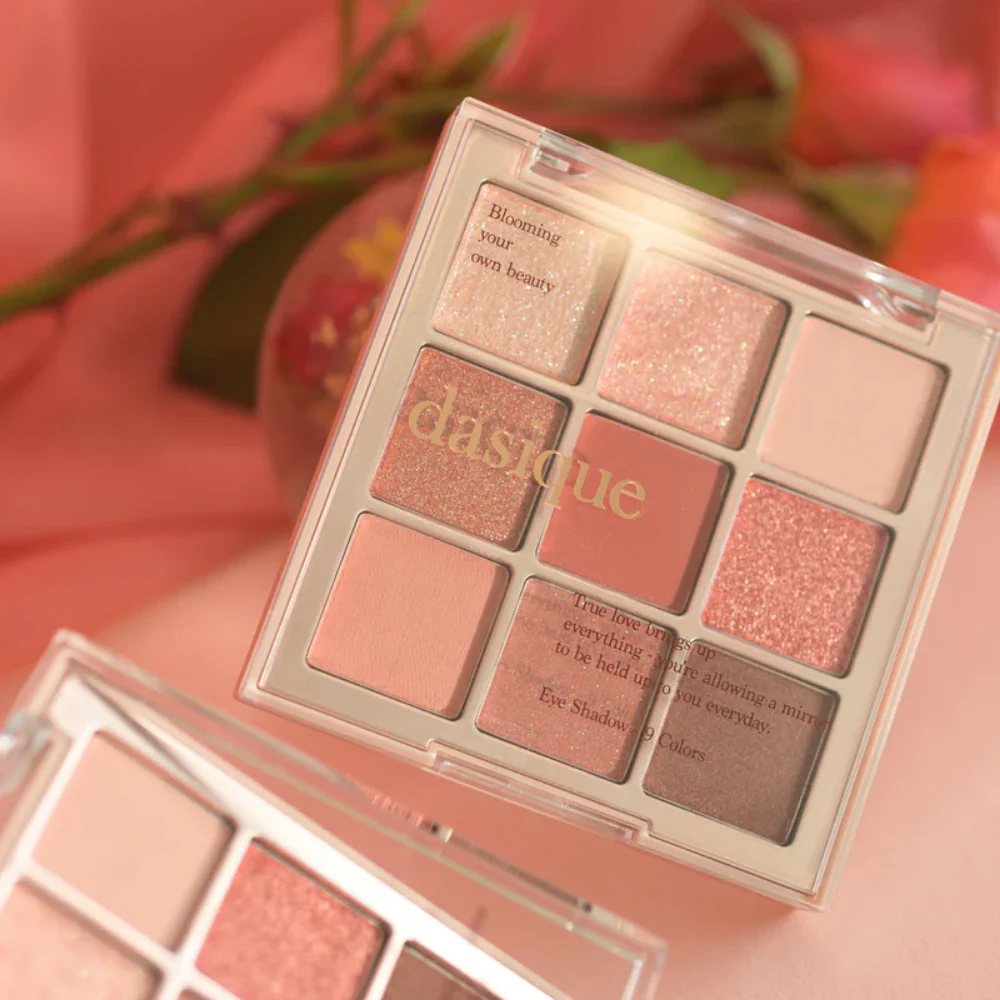 Dasique 9 Colour Eyeshadow Palette #02 Rose Petal - Image 6