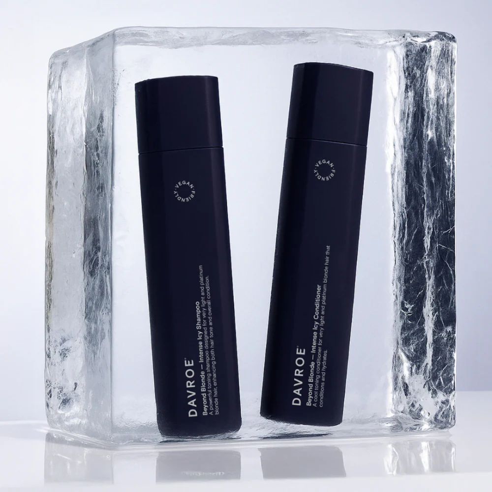 Davroe Beyond Blonde Intense Icy Shampoo 325ml - Image 3