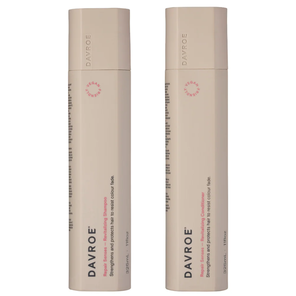 Davroe Repair Senses Revitalising Shampoo & Conditioner Twin 2 x 325ml