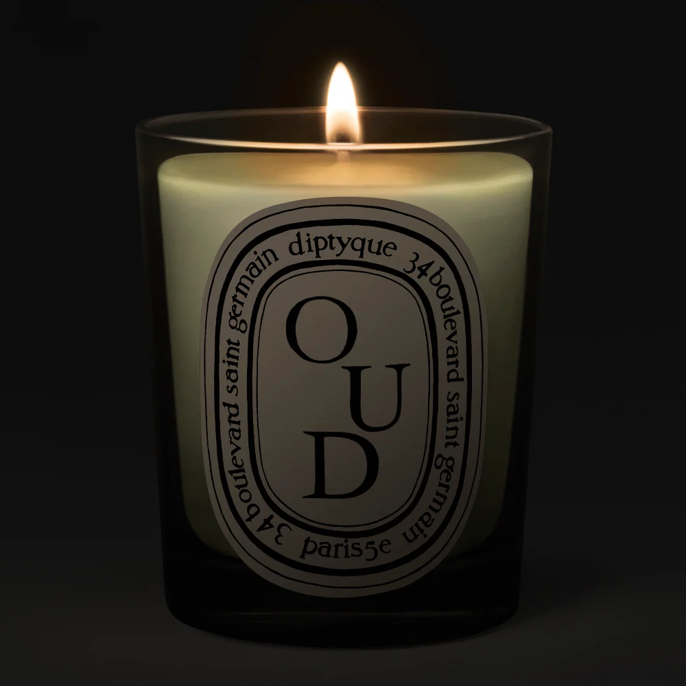 Diptyque Oud Classic Jar Candle 190g - Image 2