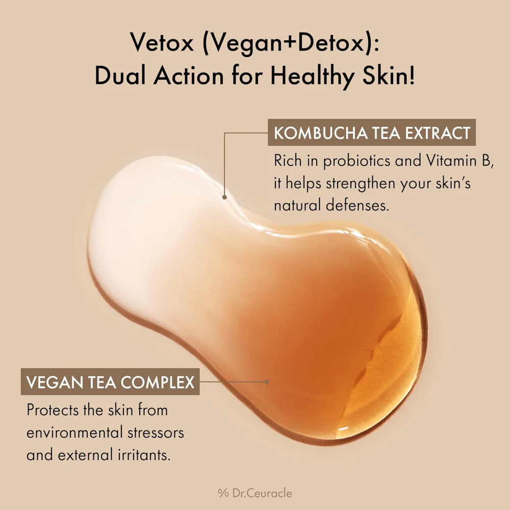 Dr. Ceuracle Vegan Kombucha Tea Essence 150ml - Image 5