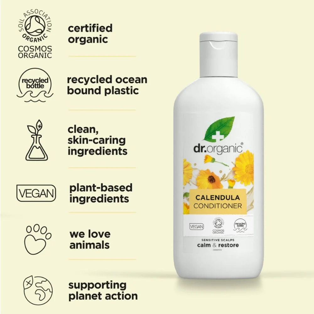 Dr. Organic Calendula Conditioner 265ml - Image 3