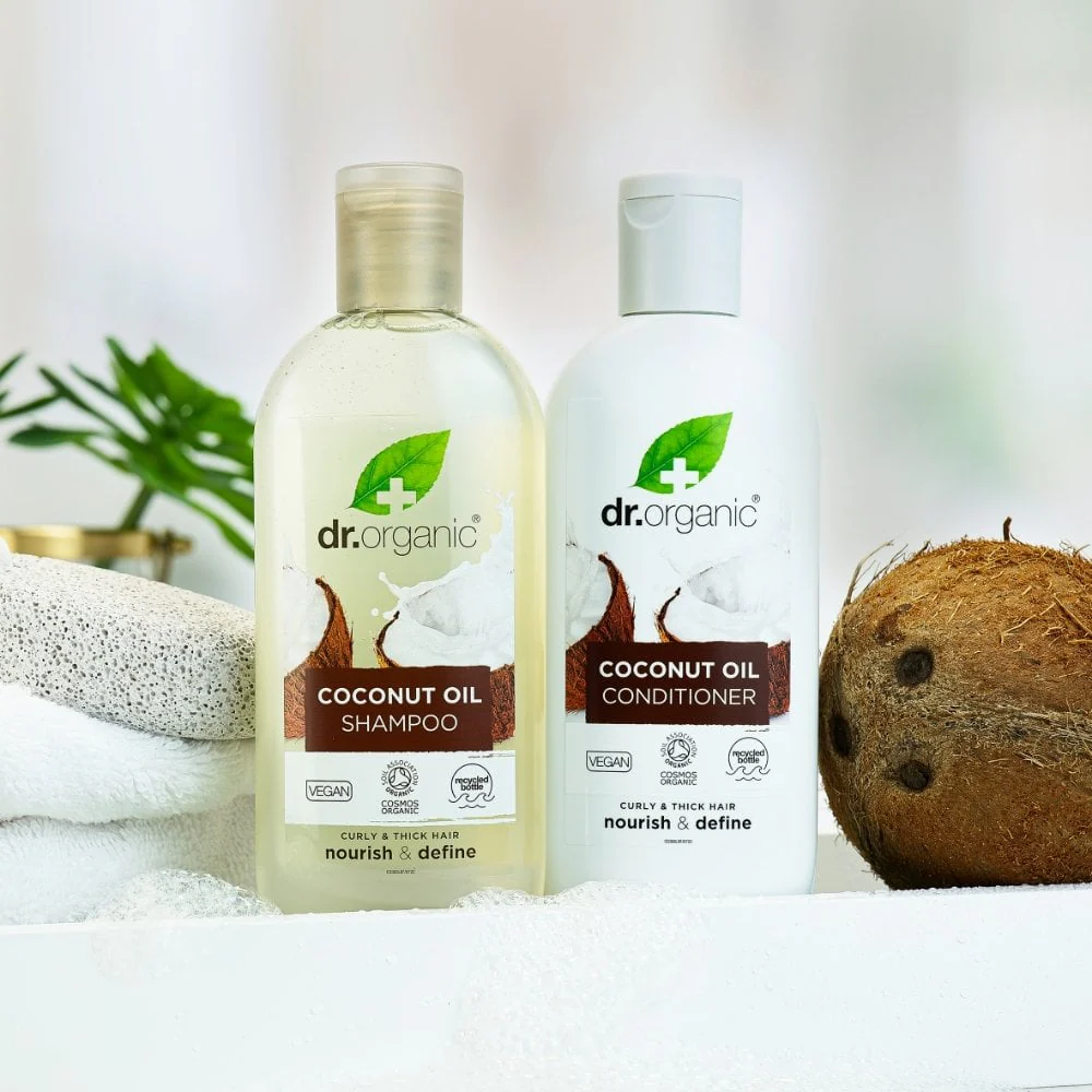 Dr. Organic Virgin Coconut Oil Conditioner 265ml - Image 4