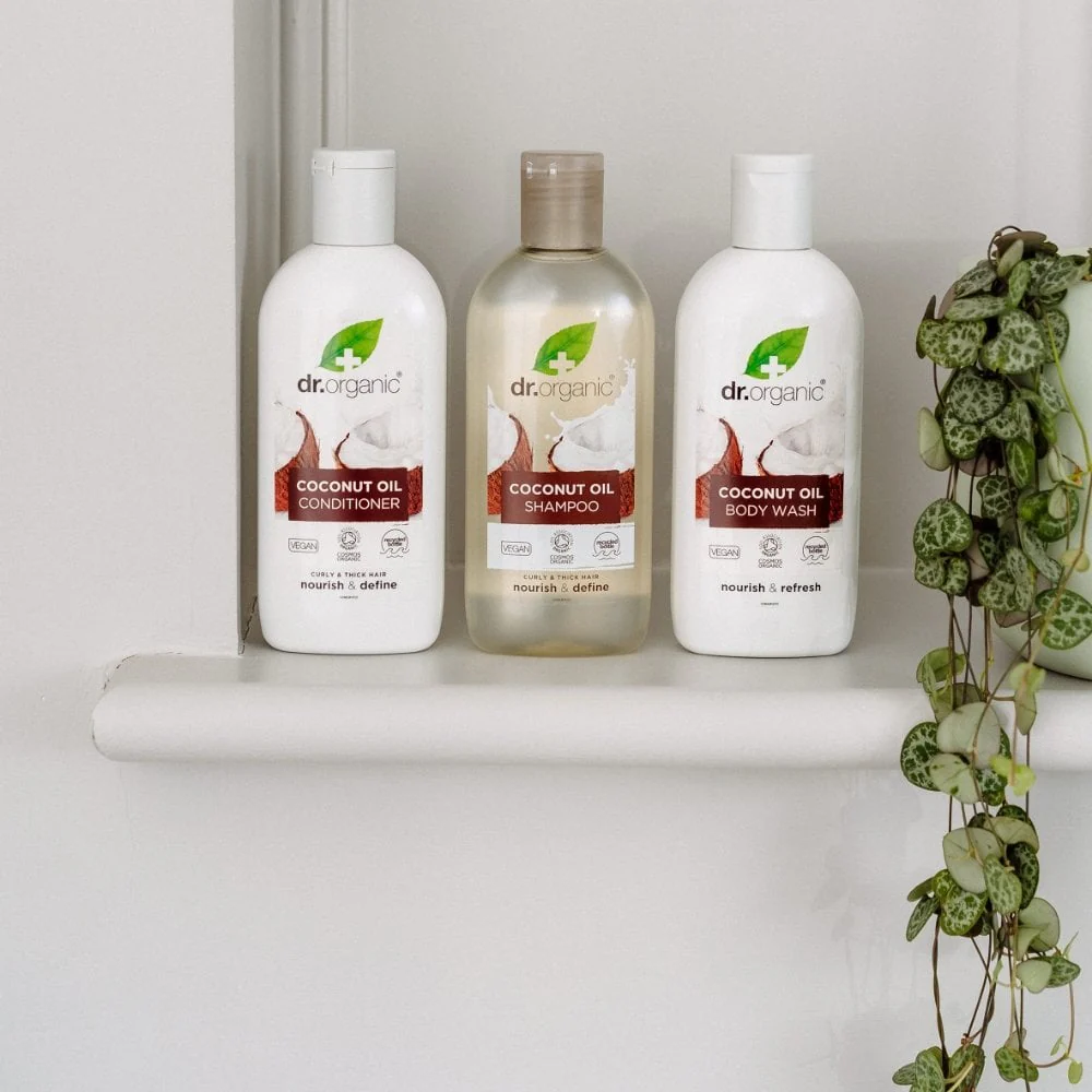 Dr. Organic Virgin Coconut Oil Shampoo 265ml - Image 7