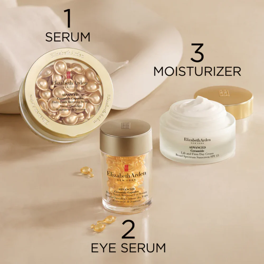 Elizabeth Arden Advanced Ceramide Capsules Daily Youth Restoring Serum 90 Capsules - Image 8