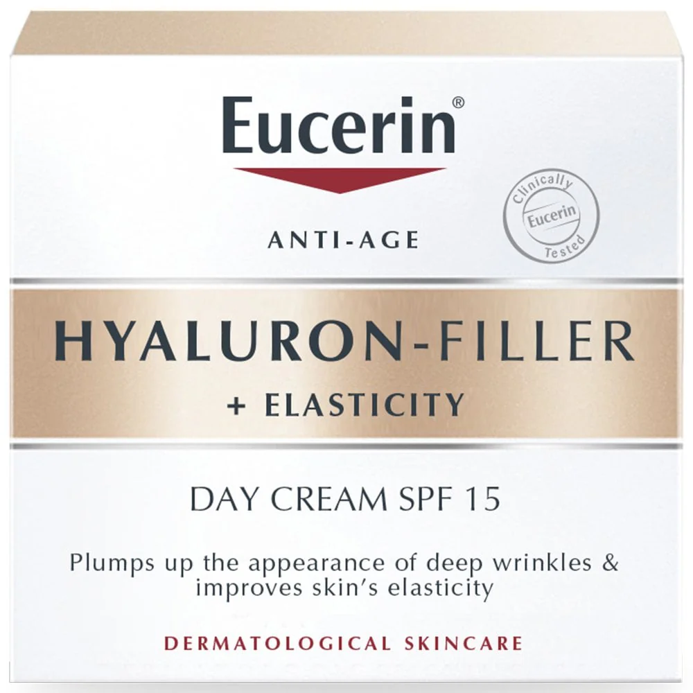 Eucerin Anti-Age Hyaluron Filler & Elasticity Day Cream SPF15 50ml - Image 2