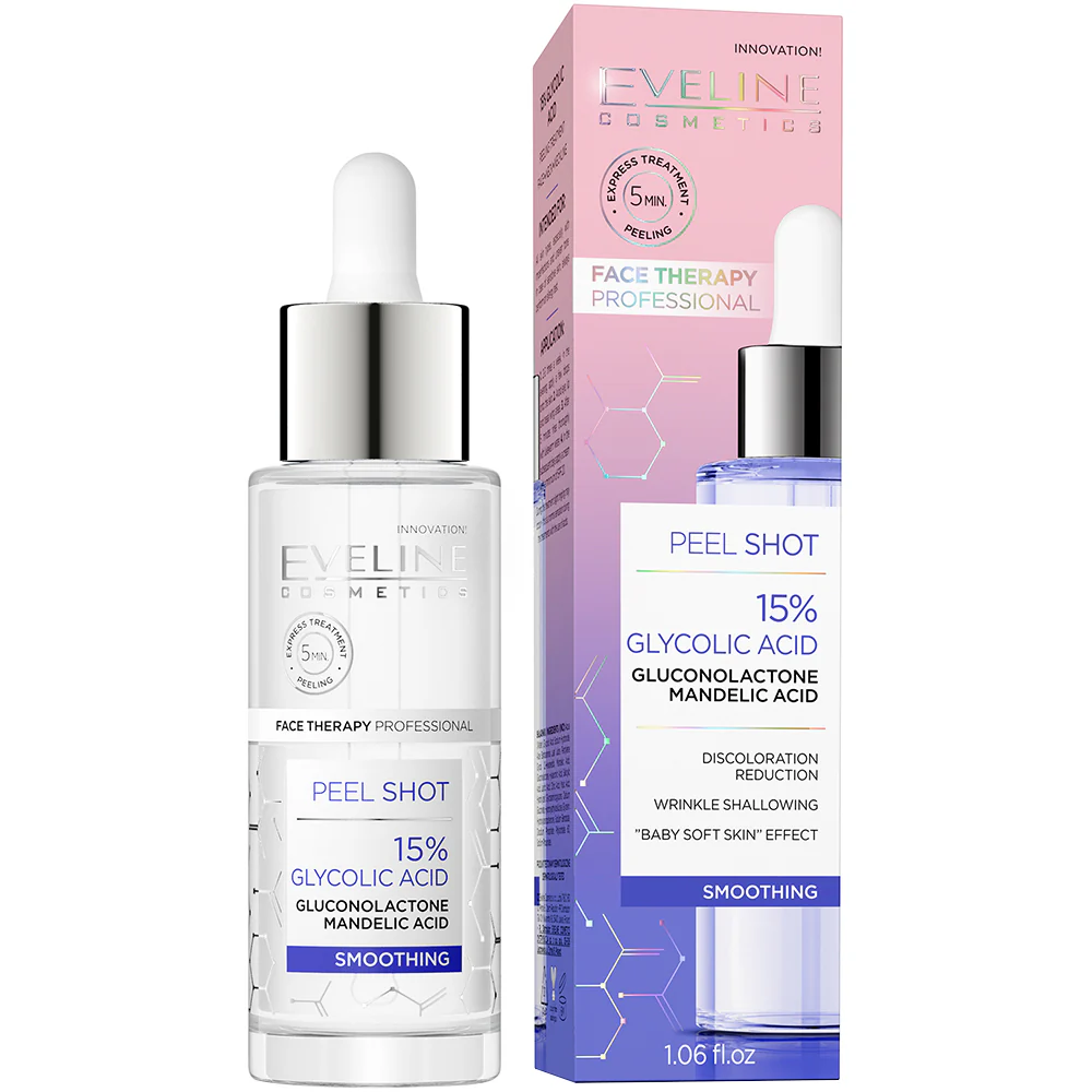 Eveline Cosmetics Face Therapy Professional Glycolic Acid Serum Shot 30ml - Image 2