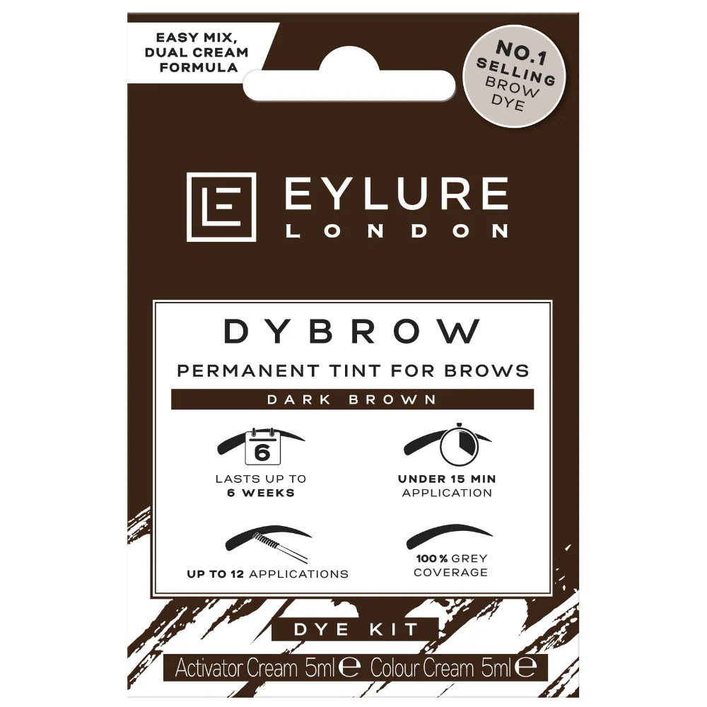 Eylure Dybrow Dye Kit Dark Brown