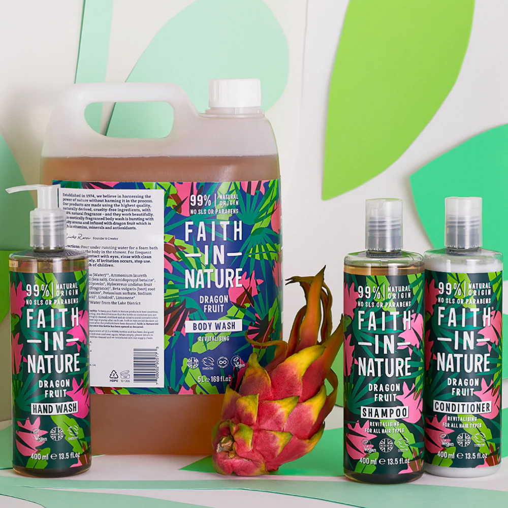 Faith In Nature Dragon Fruit Body Wash 5000ml - Image 3