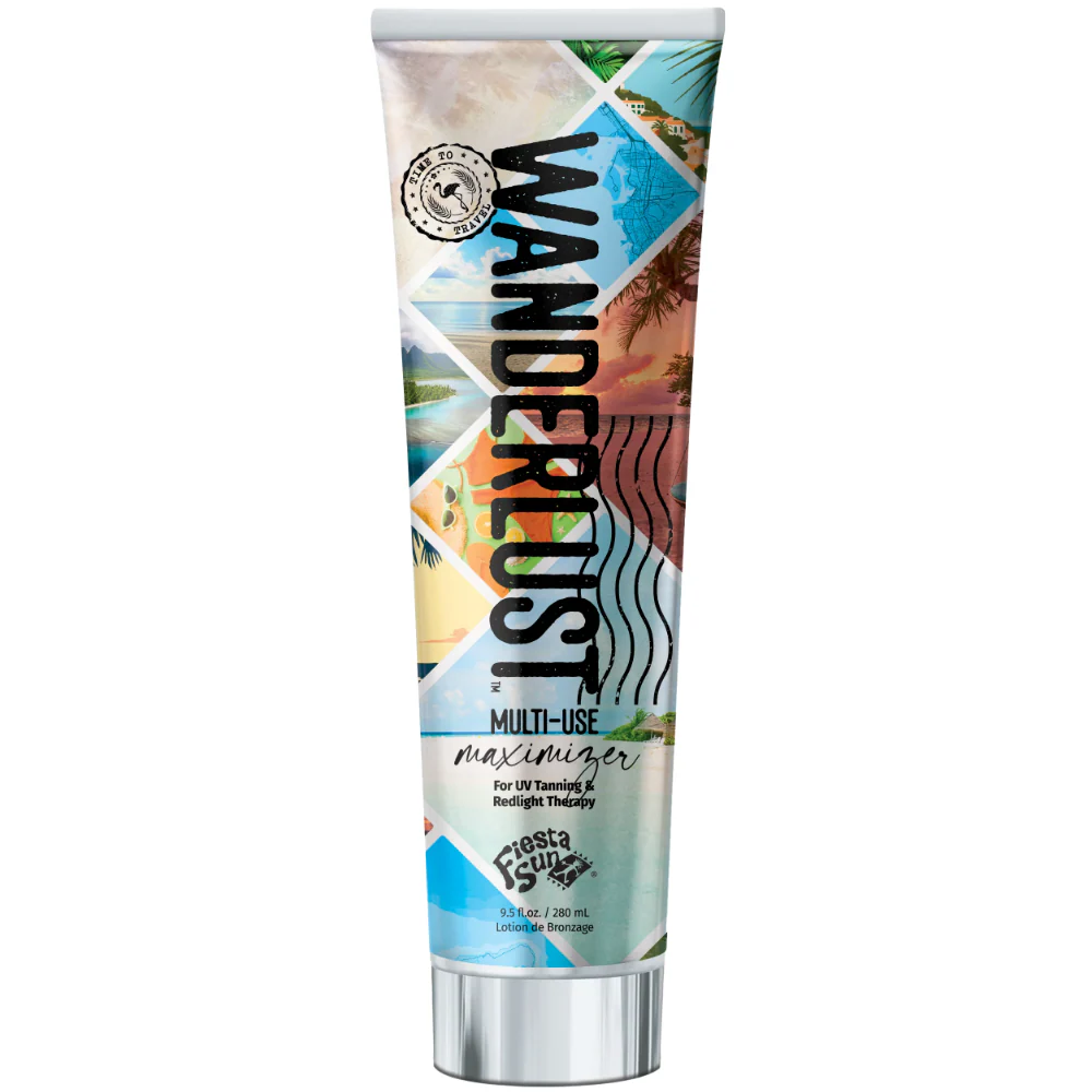 Fiesta Sun Wanderlust Multi-Use Maximiser UV & Red Light Tanning Acceleator Lotion 350ml