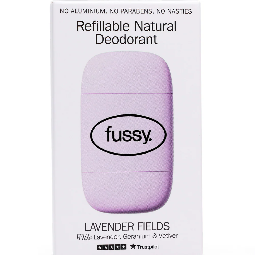 Fussy Lavender Fields Refillable Deodorant 40g