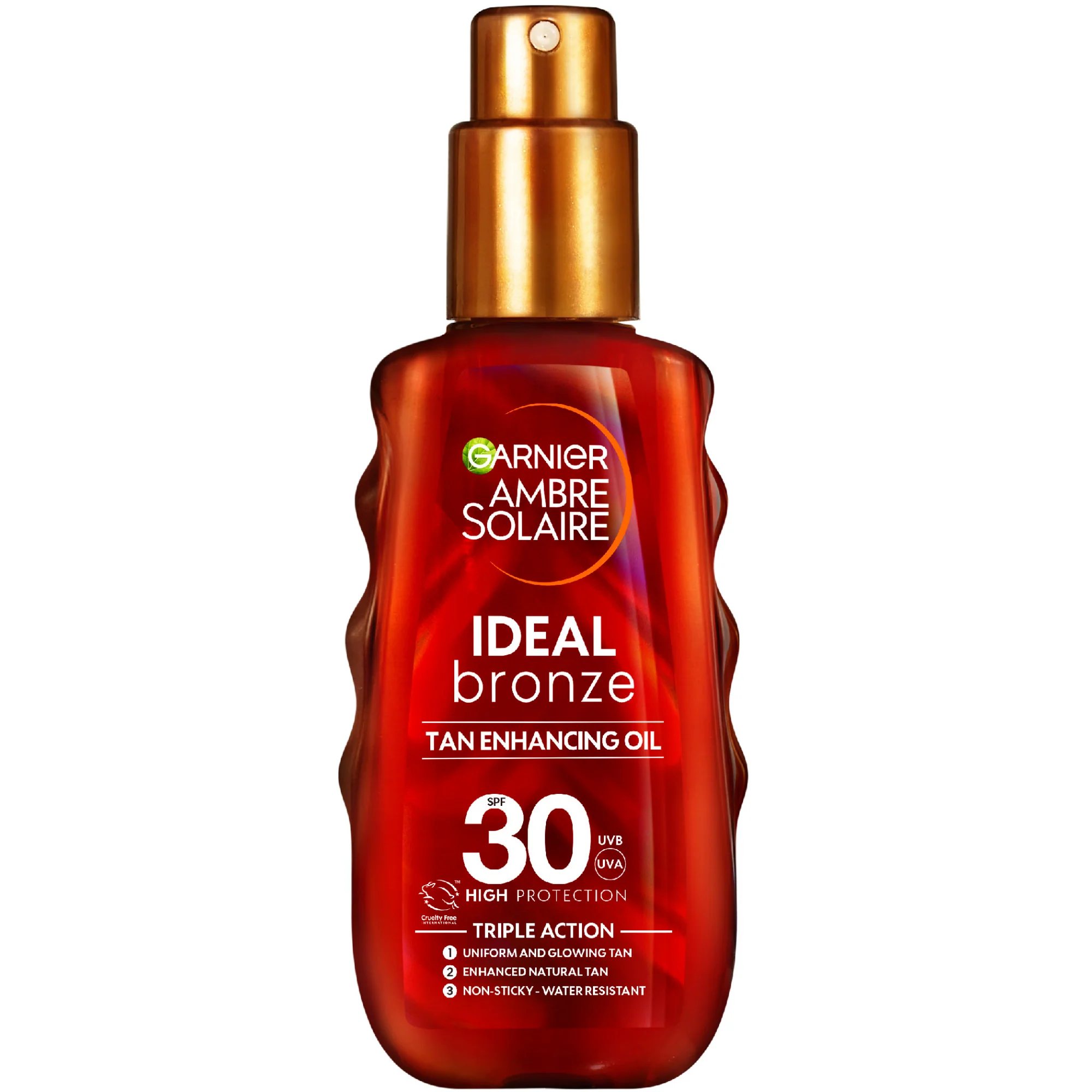 Garnier Ambre Solaire Ideal Bronze Tan Enhancing Protection Oil SPF30 150ml