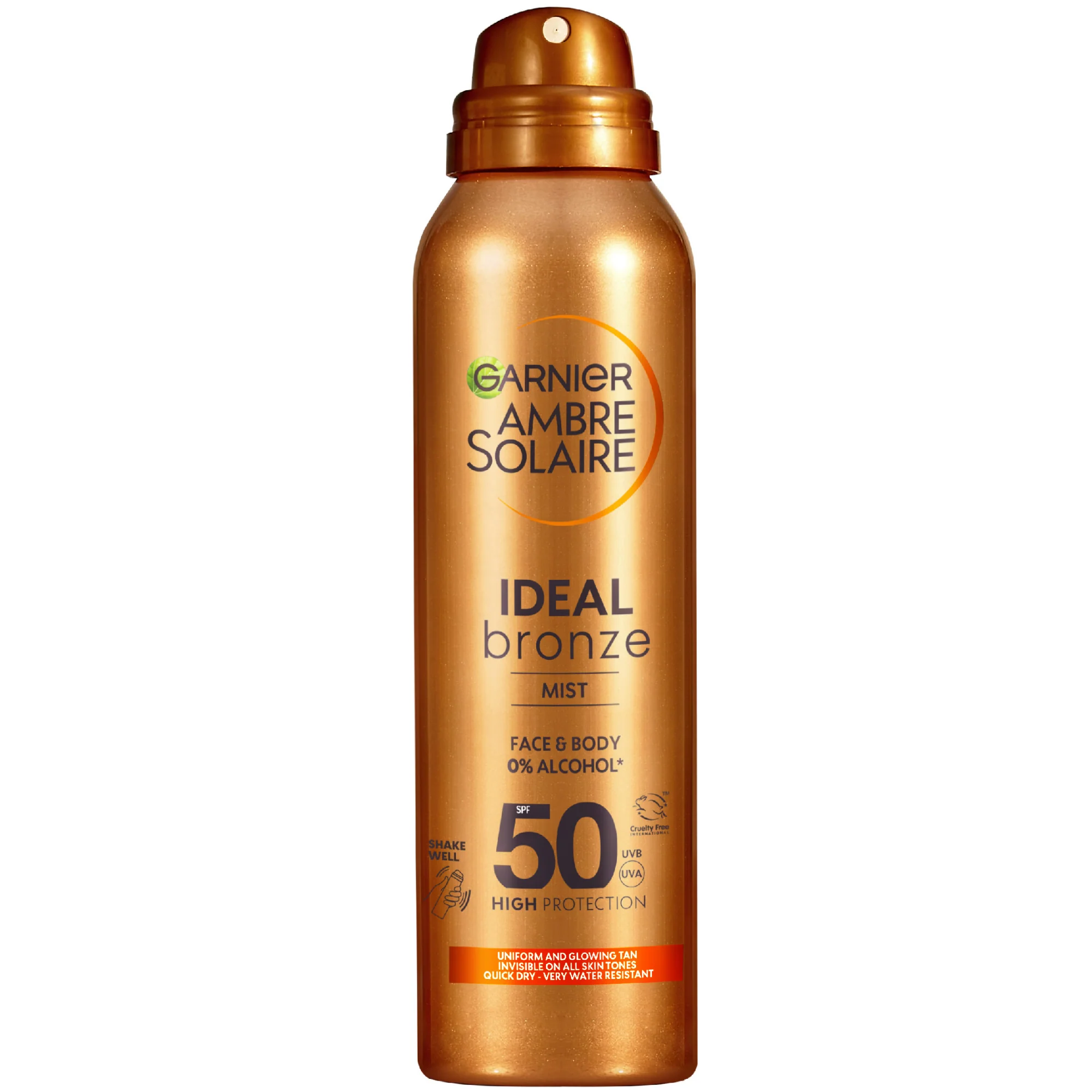 Garnier Ambre Solaire Ideal Bronze Tanning Mist SPF50 150ml