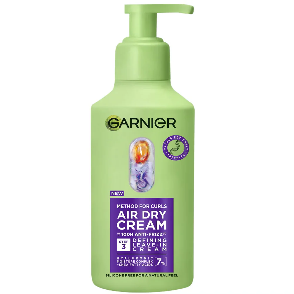 Garnier Method For Curls Air Dry Cream Defining Leave-In Cream 260ml