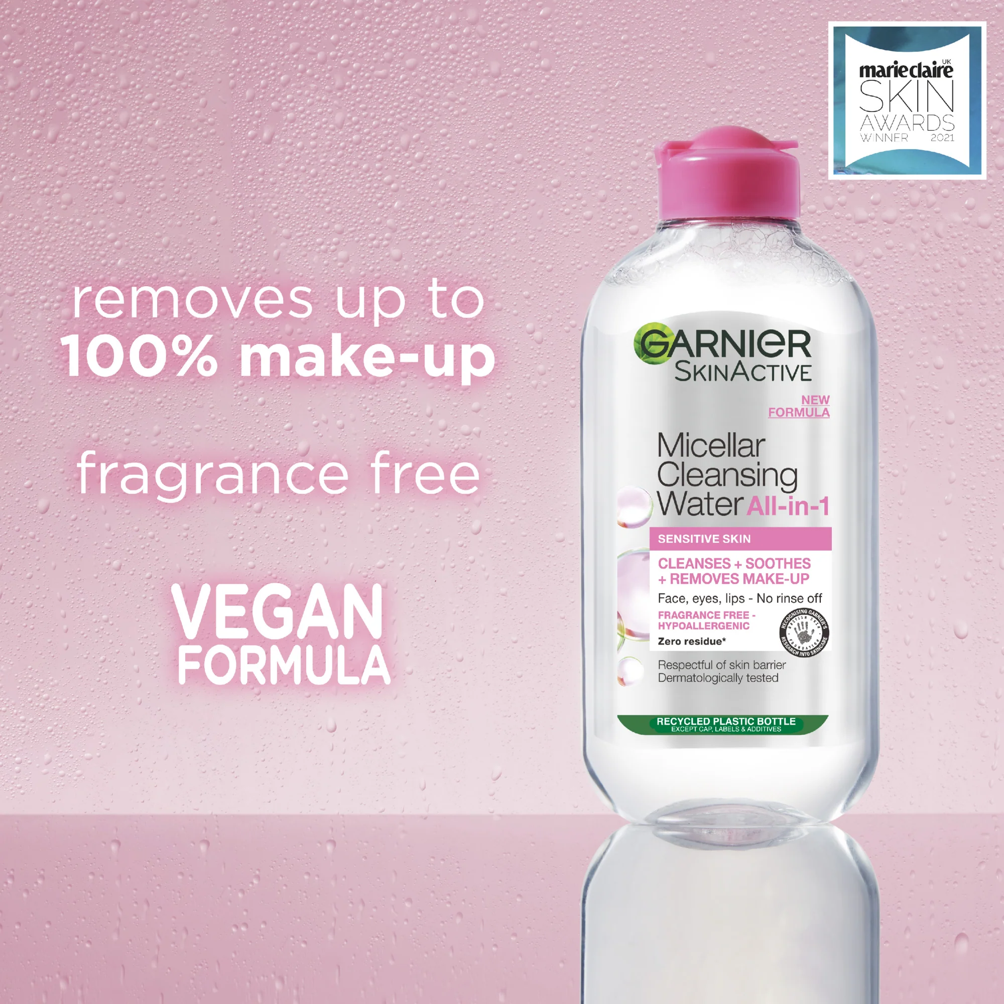 Garnier Skin Active All-In-One Micellar Cleansing Water 200ml - Image 2