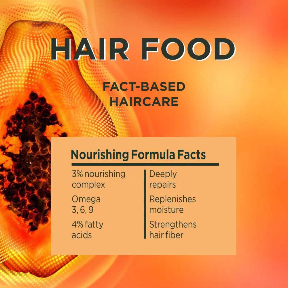 Garnier Ultimate Blends Papaya Hair Food Repairing Conditioner 350ml - Image 7