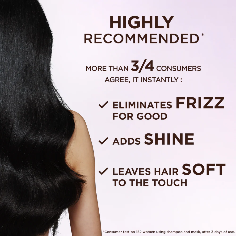 Garnier Ultimate Blends Rice Water Infusion Smooth & Shine Shampoo 300ml - Image 3