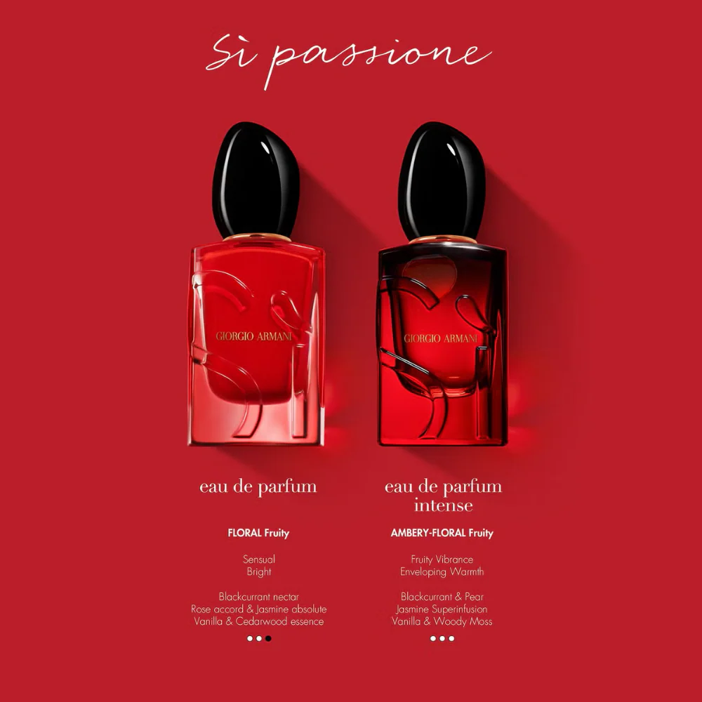 Giorgio Armani Si Passione Intense Eau De Parfum 50ml - Image 5