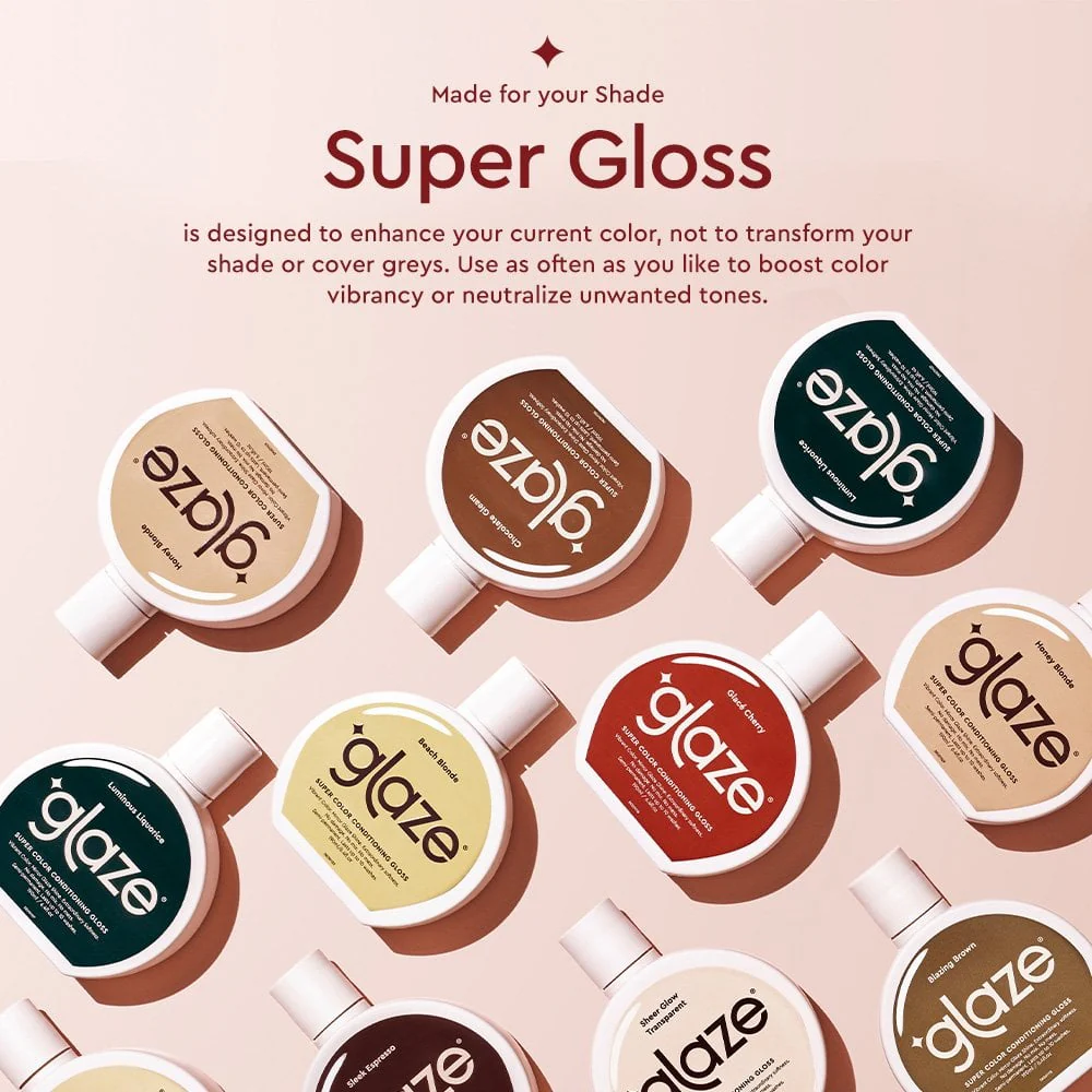 Glaze Super Gloss Caramel Lights 190ml - Image 4
