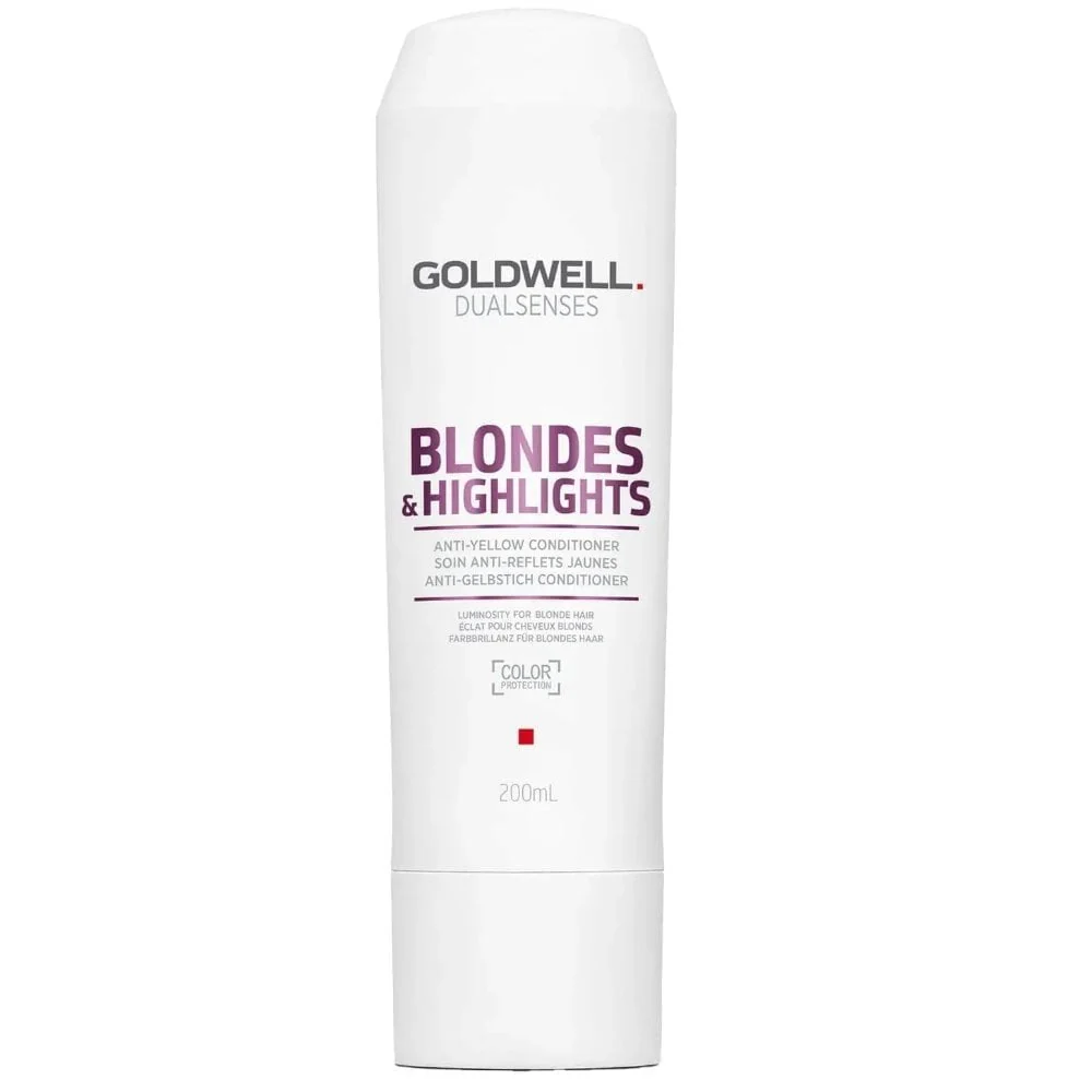 Goldwell DualSenses Blondes & Highlights Anti-Yellow Shampoo 250ml & Conditioner 200ml Twin - Image 3