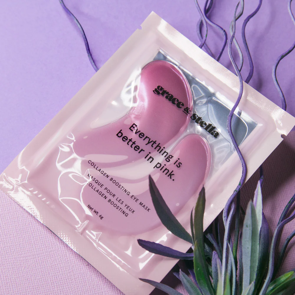 Grace & Stella Moisturising Pink Under Eye Masks Pack of 48 - Image 2