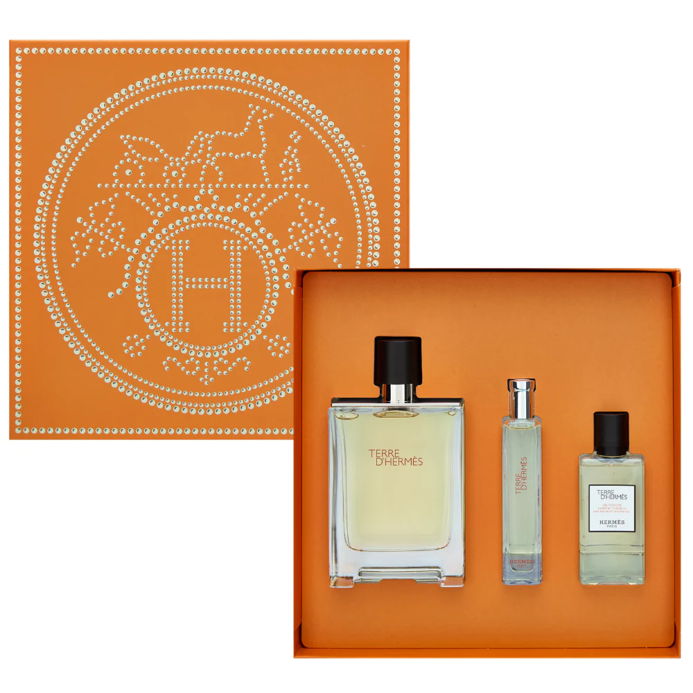 Hermes Terre D'Hermes Eau De Toilette & Shower Gel Gift Set 100ml - Image 5