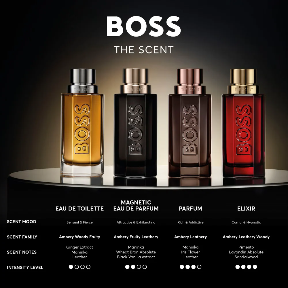Hugo Boss The Scent Magnetic Him Eau De Parfum 100ml - Image 4